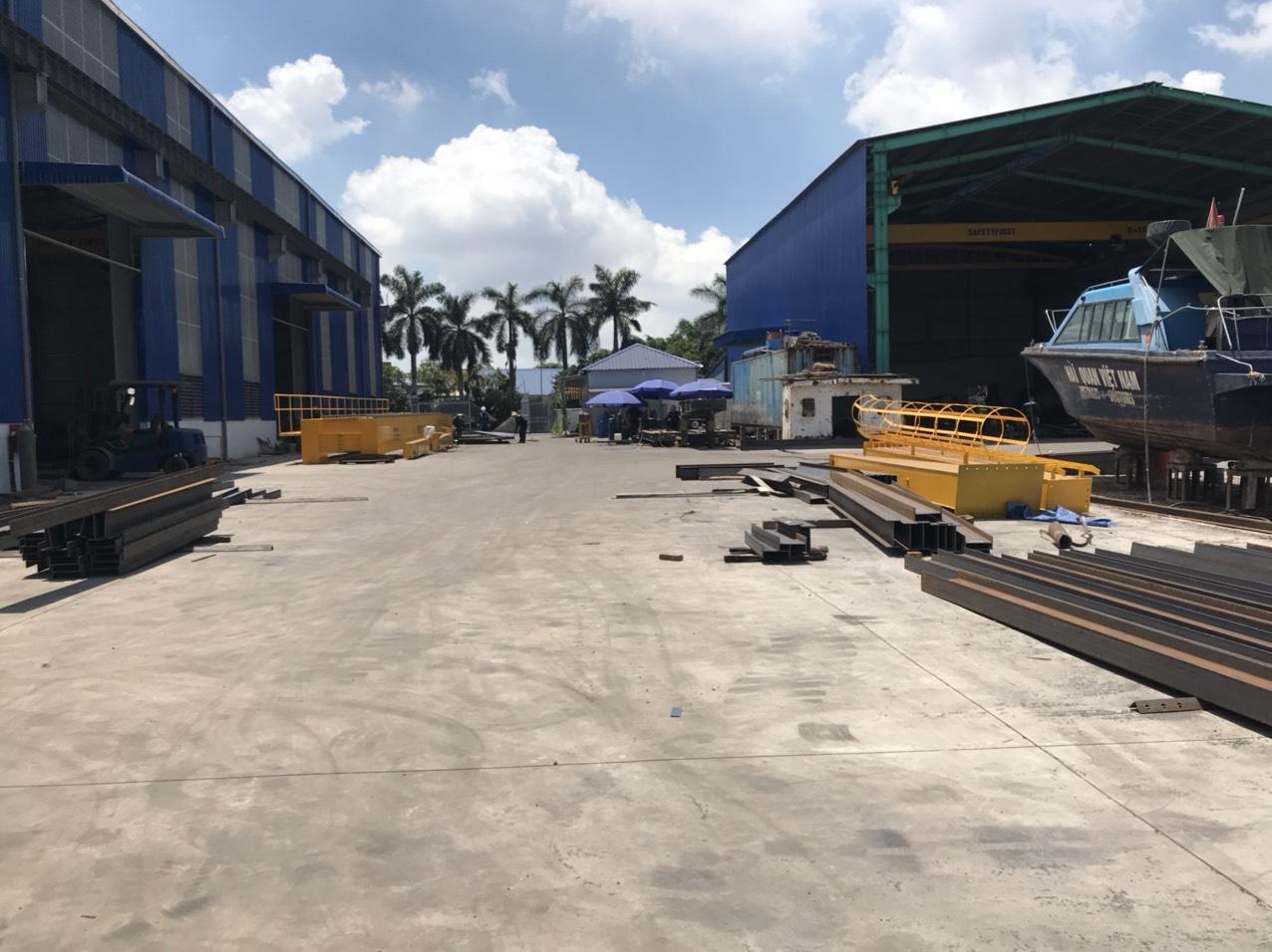 STAGING YARD – OUTDOOR FABRICATION COMPLEX (WORKSHOP 1)