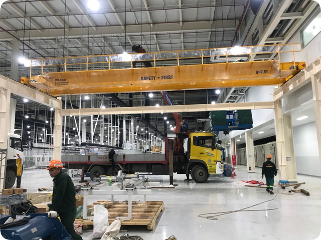 Fabrication and installation of various crane structures
