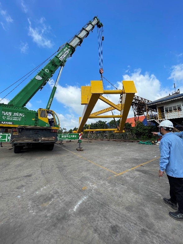Gantry Crane System Installation for OSR Company