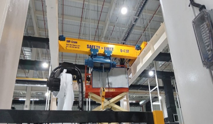 Design, Fabrication, and Installation of LGE Overhead Cranes