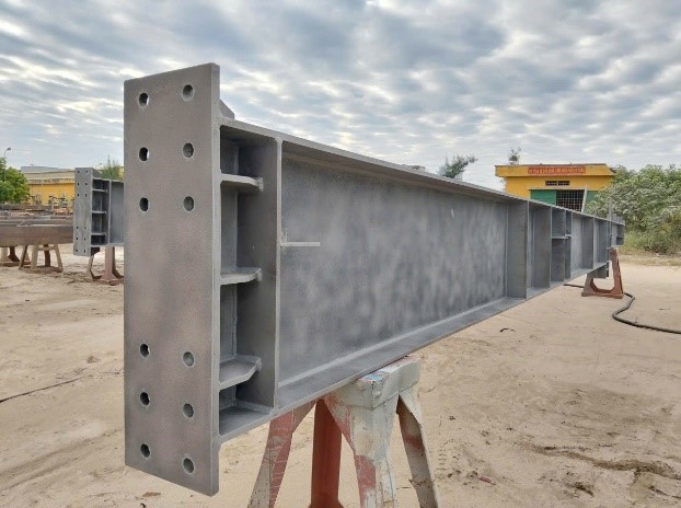 Fabrication of packaging workshop structures for OSR Company