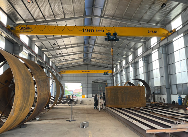 Mechanical fabrication activities at Vuong Hong Phat