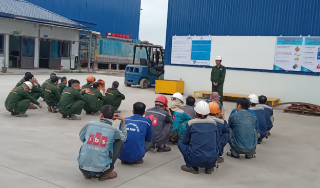 Mechanical fabrication activities at Vuong Hong Phat