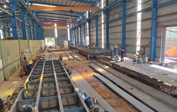 Mechanical fabrication activities at Vuong Hong Phat