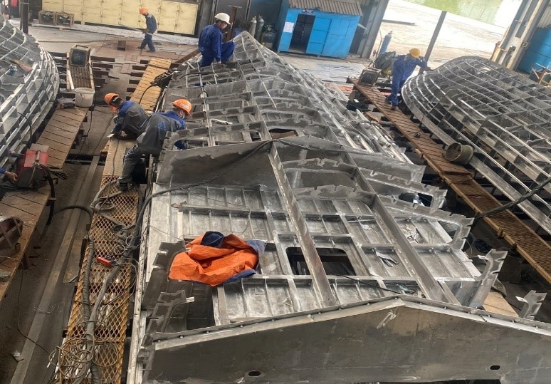 Construction of Aluminum-Hull Vessels and Aluminum Equipment