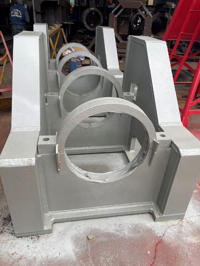 Installation of onboard ship equipment