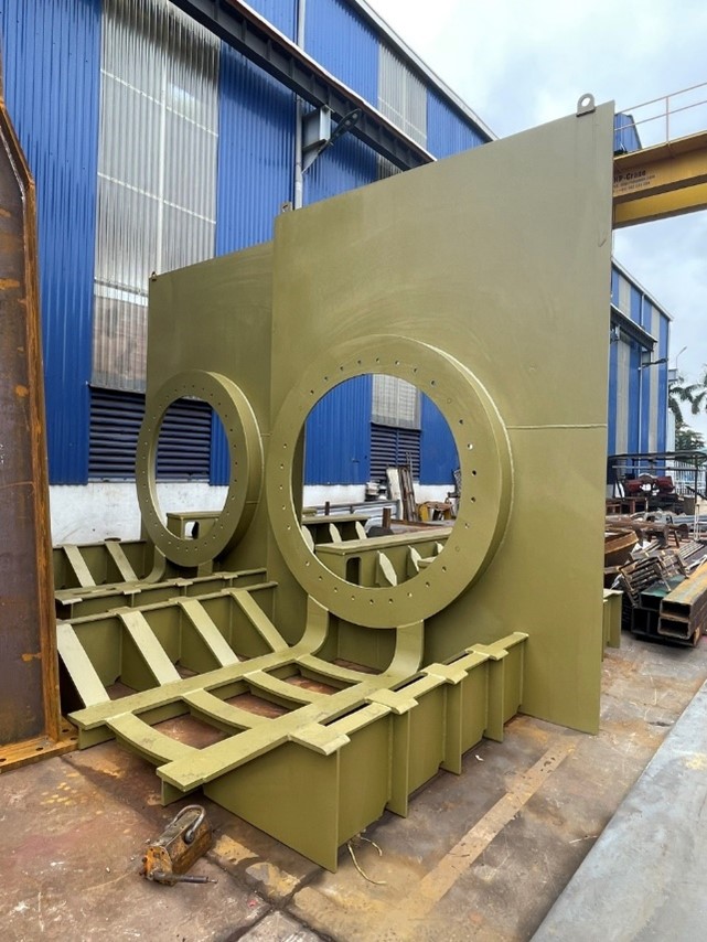 Installation of onboard ship equipment